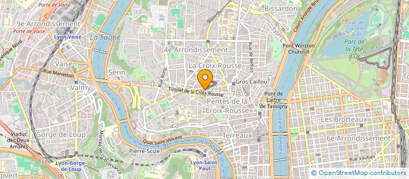 localisation de l'entreprise MONSIEUR HUGO DURAND à LYON