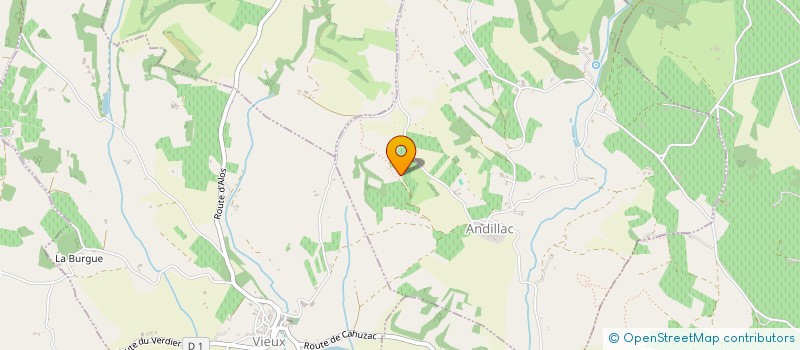 localisation de l'entreprise MONSIEUR HUGO DURAND  ANDILLAC