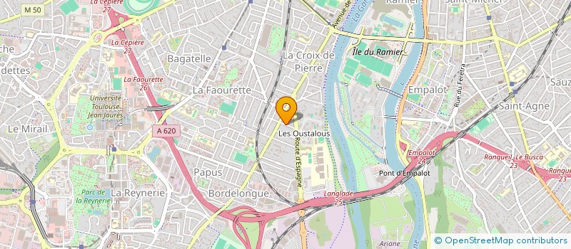 localisation de l'entreprise MONSIEUR HUGO DUTOURNIER à TOULOUSE