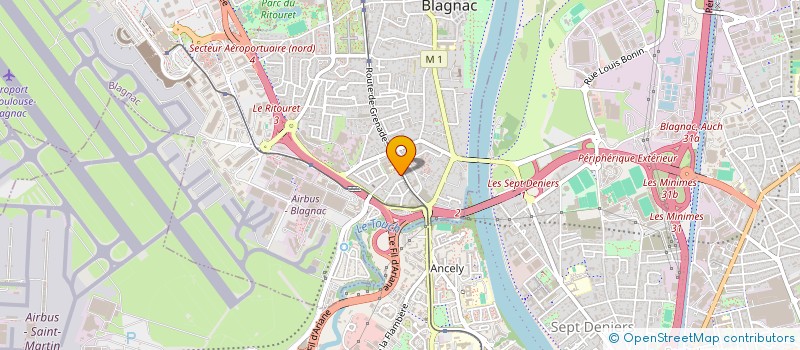localisation de l'entreprise MONSIEUR HUGO ELISSALDE à BLAGNAC