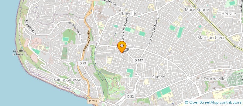 localisation de l'entreprise MONSIEUR HUGO ELOY à LE HAVRE