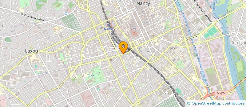 localisation de l'entreprise MONSIEUR HUGO ELSAESSER  NANCY