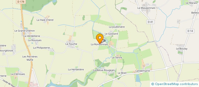 localisation de l'entreprise MONSIEUR HUGO ETIENNE  MOISDON-LA-RIVIERE