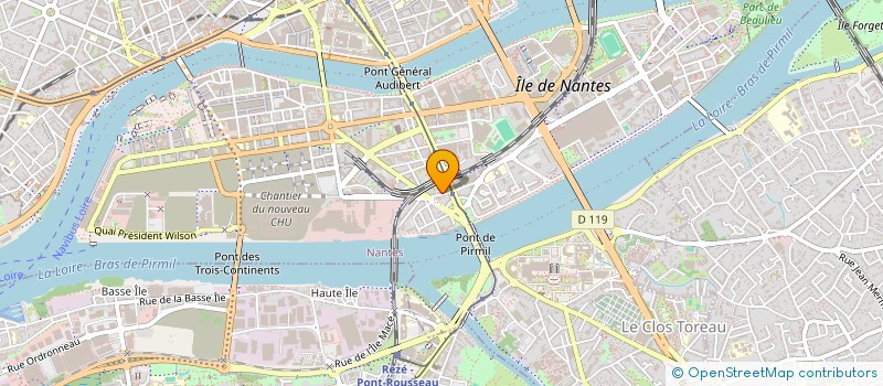 localisation de l'entreprise MONSIEUR HUGO FAMECHON  NANTES