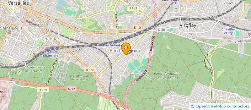 localisation de l'entreprise MONSIEUR HUGO FAURERE à VERSAILLES