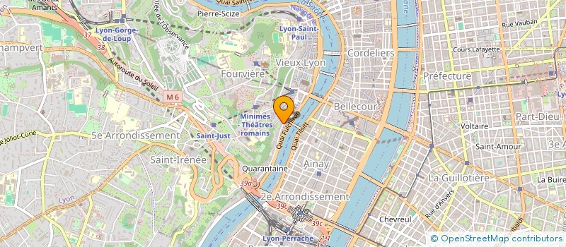 localisation de l'entreprise MONSIEUR HUGO FAURIEL  LYON