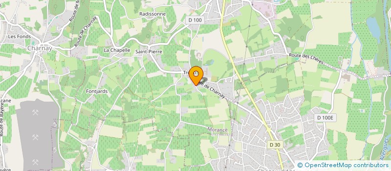 localisation de l'entreprise MONSIEUR HUGO FAYE  MORANCE