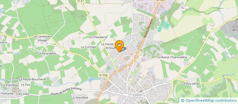 localisation de l'entreprise MONSIEUR HUGO FEE  VALLET