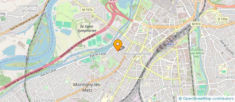 localisation de l'entreprise MONSIEUR HUGO FERCHAUD à MONTIGNY-LES-METZ