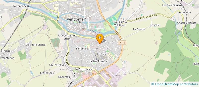 localisation de l'entreprise MONSIEUR HUGO FERME à VENDOME