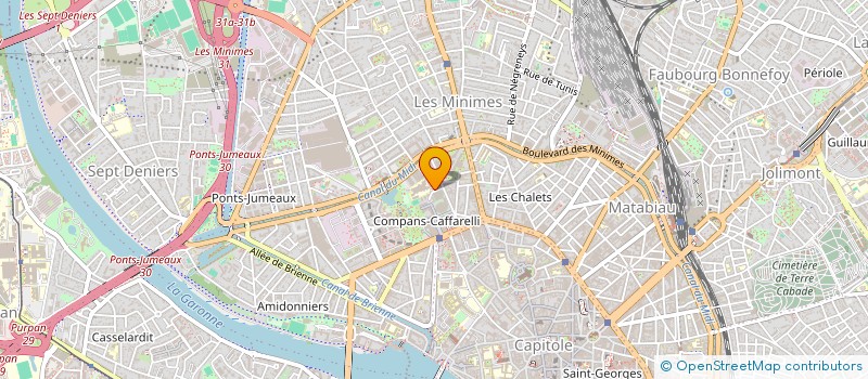 localisation de l'entreprise MONSIEUR HUGO FERRER  TOULOUSE