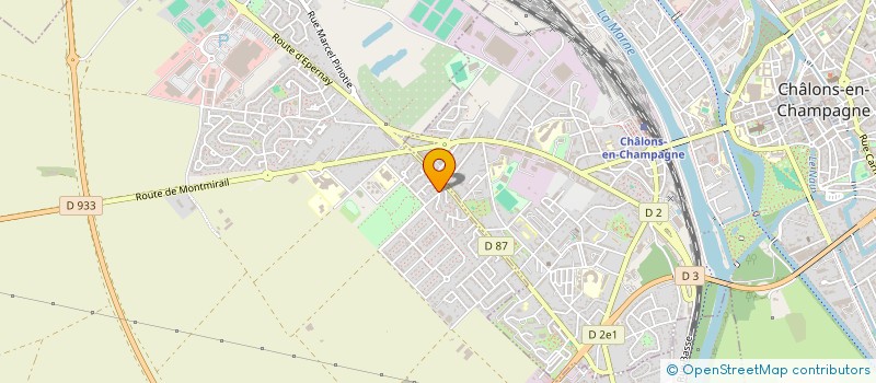 localisation de l'entreprise MONSIEUR HUGO FILIPE DA COSTA E SILVA  FAGNIERES