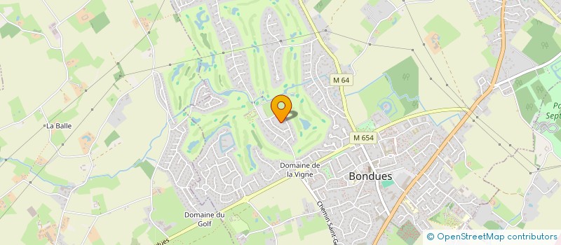 localisation de l'entreprise MONSIEUR HUGO FIROME  BONDUES