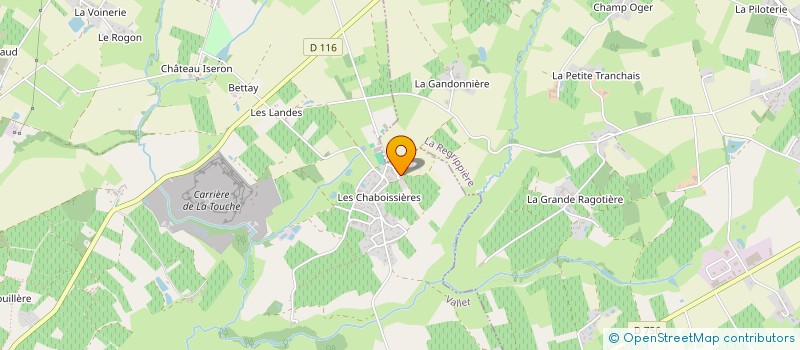 localisation de l'entreprise MONSIEUR HUGO FLEURANCE à VALLET
