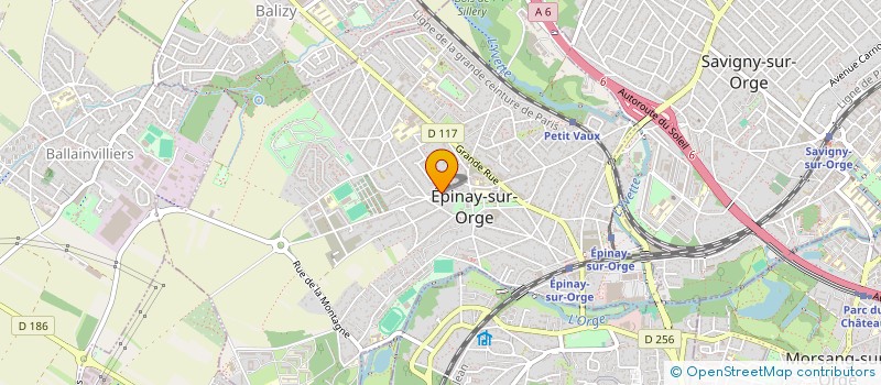 localisation de l'entreprise MONSIEUR HUGO FLOQUET à EPINAY-SUR-ORGE