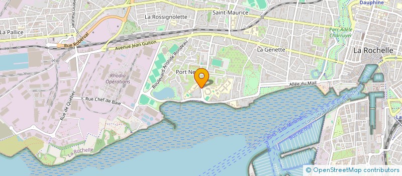 localisation de l'entreprise MONSIEUR HUGO FLORENTIN  LA ROCHELLE