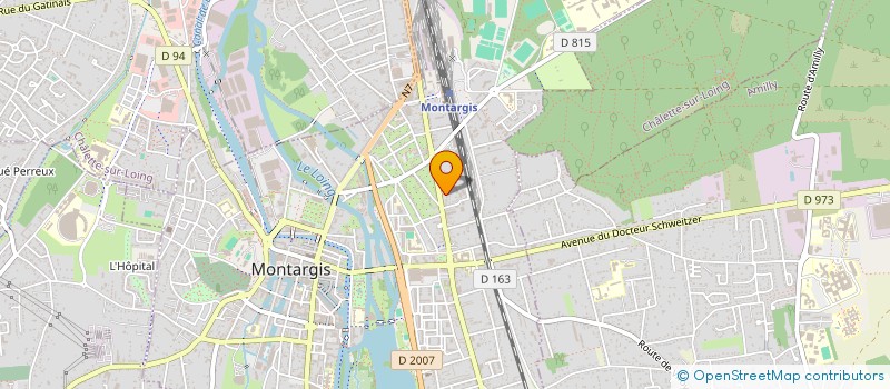 localisation de l'entreprise MONSIEUR HUGO FONBONNE  MONTARGIS