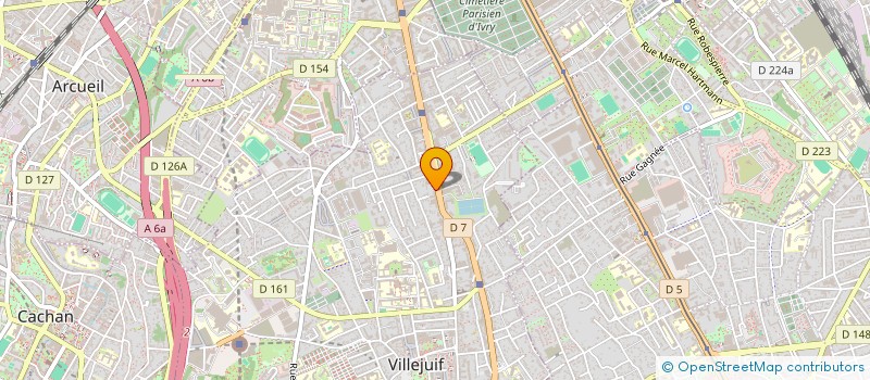 localisation de l'entreprise MONSIEUR HUGO FORTUNE à VILLEJUIF