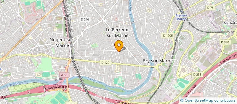 localisation de l'entreprise MONSIEUR HUGO FOURMOND  LE PERREUX-SUR-MARNE