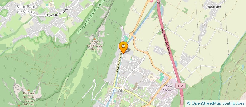 localisation de l'entreprise MONSIEUR HUGO FOURNEL  VIF