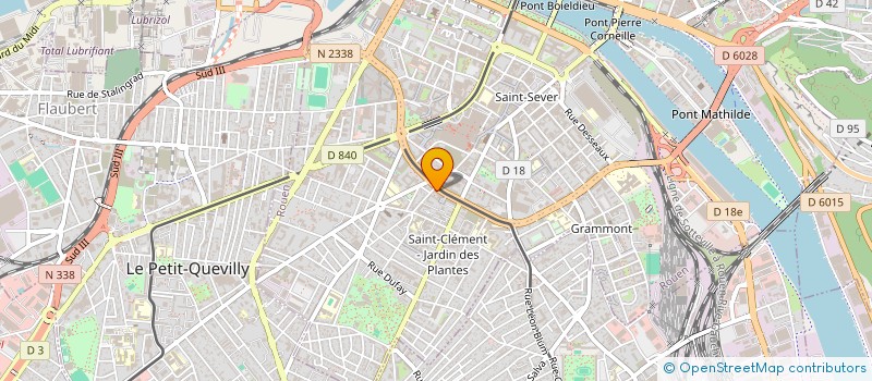 localisation de l'entreprise MONSIEUR HUGO FRANCESCHETTO  ROUEN