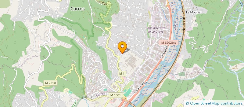 localisation de l'entreprise MONSIEUR HUGO FREMONT  CASTAGNIERS