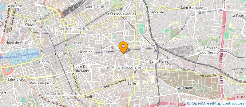 localisation de l'entreprise MONSIEUR HUGO FREVILLE à MARSEILLE