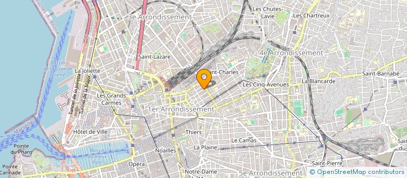 localisation de l'entreprise MONSIEUR HUGO FUCHS à MARSEILLE