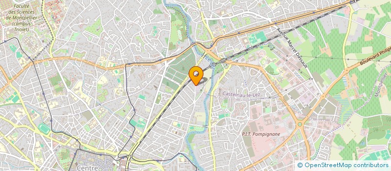 localisation de l'entreprise MONSIEUR HUGO FUND à MONTPELLIER