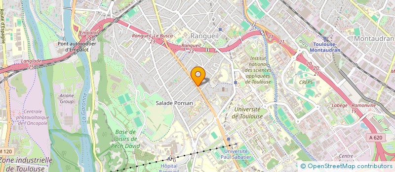 localisation de l'entreprise MONSIEUR HUGO GAHETE à TOULOUSE