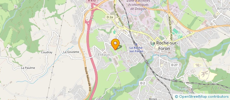 localisation de l'entreprise MONSIEUR HUGO GAL  ETAUX