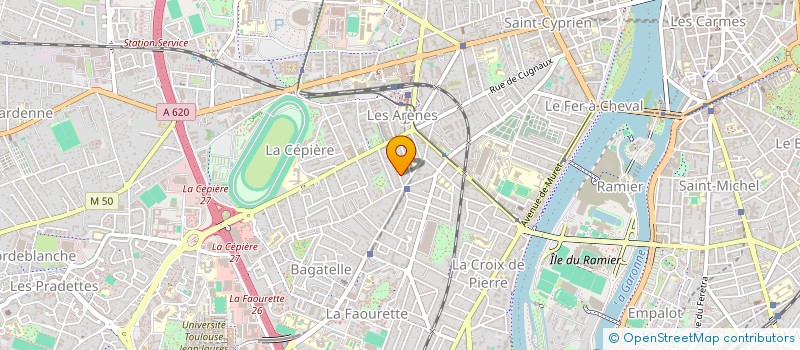 localisation de l'entreprise MONSIEUR HUGO GARCIA à TOULOUSE