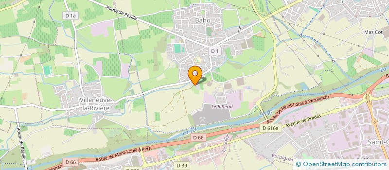 localisation de l'entreprise MONSIEUR HUGO GARCIA FERREIRA  BAHO