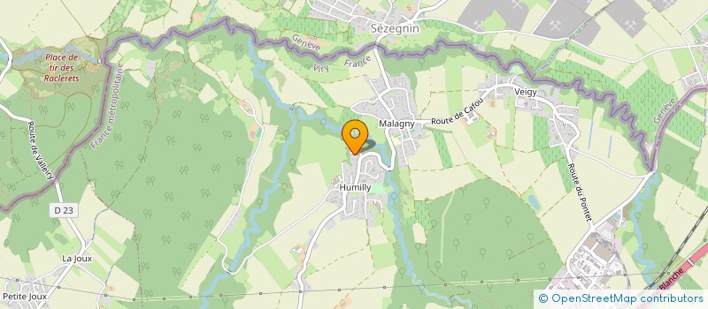 localisation de l'entreprise MONSIEUR HUGO GATEIN  VIRY