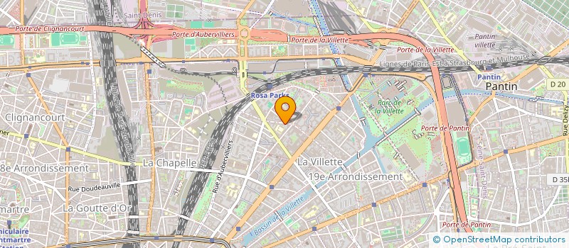 localisation de l'entreprise MONSIEUR HUGO GAUTHIER THOMAS GIRAUDIER  PARIS