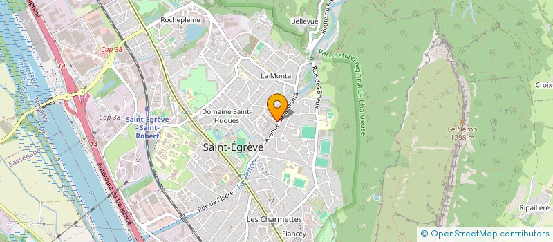 localisation de l'entreprise MONSIEUR HUGO GENTIAL  SAINT-EGREVE