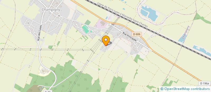 localisation de l'entreprise MONSIEUR HUGO GEORGES  CHAMPIGNY