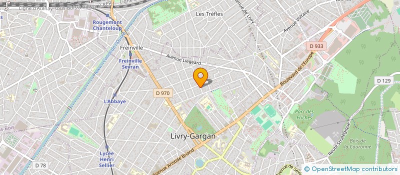 localisation de l'entreprise MONSIEUR HUGO GERARD  LIVRY-GARGAN