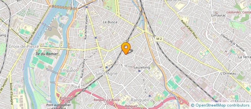 localisation de l'entreprise MONSIEUR HUGO GERARD à TOULOUSE