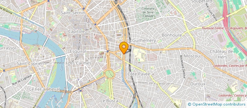localisation de l'entreprise MONSIEUR HUGO GILLES à TOULOUSE