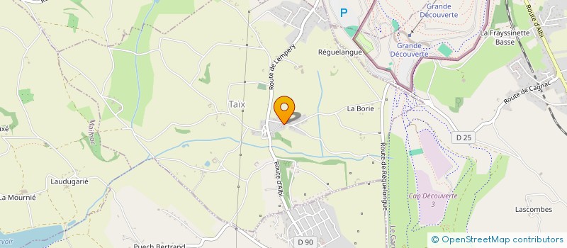 localisation de l'entreprise MONSIEUR HUGO GIORGI  TAIX