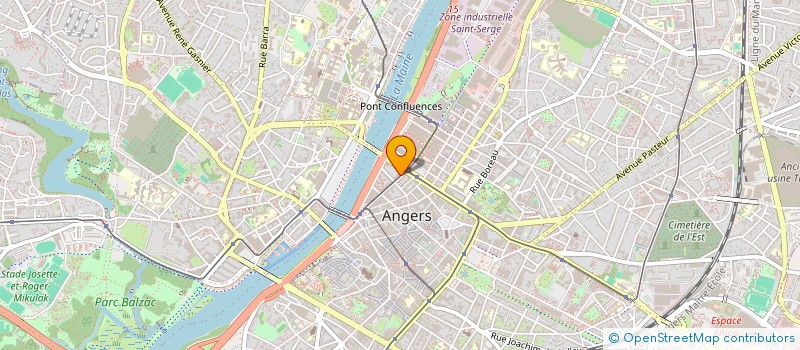 localisation de l'entreprise MONSIEUR HUGO GIRARD  ANGERS