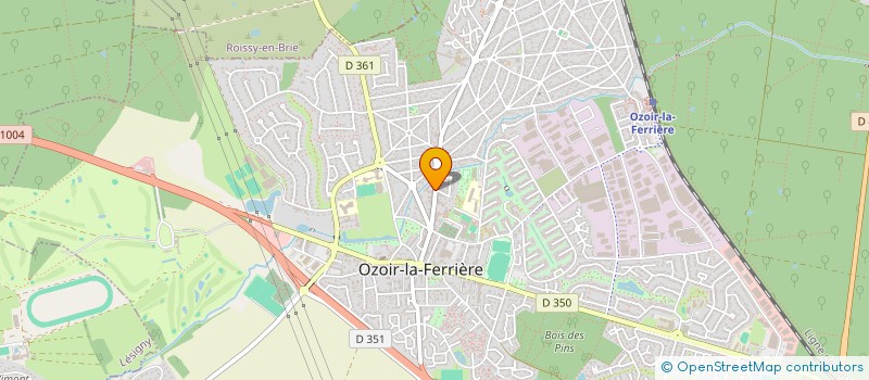 localisation de l'entreprise MONSIEUR HUGO GISQUET  OZOIR-LA-FERRIERE