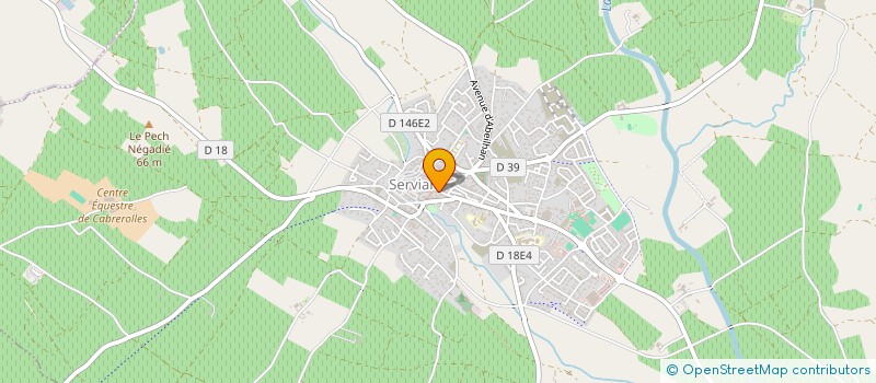 localisation de l'entreprise MONSIEUR HUGO GLABEKE  COULOBRES