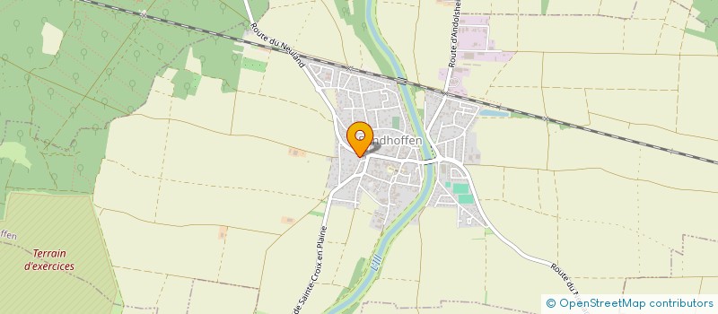 localisation de l'entreprise MONSIEUR HUGO GOEPFERT  ANDOLSHEIM