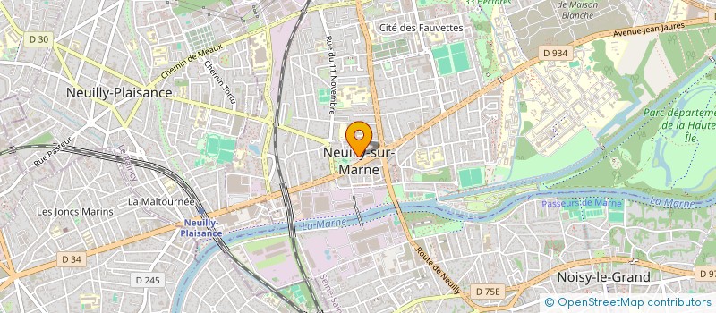 localisation de l'entreprise MONSIEUR HUGO GONCALVES RODRIGUES à NEUILLY SUR MARNE