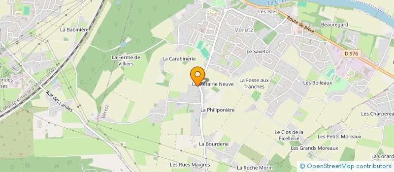 localisation de l'entreprise MONSIEUR HUGO GRANTAIS  VERETZ