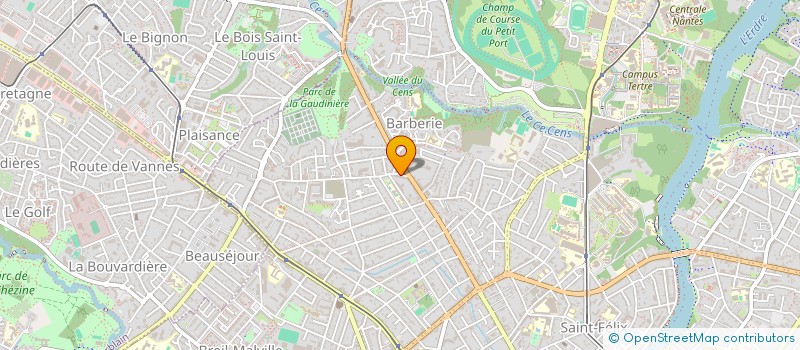 localisation de l'entreprise MONSIEUR HUGO GRAVE  NANTES