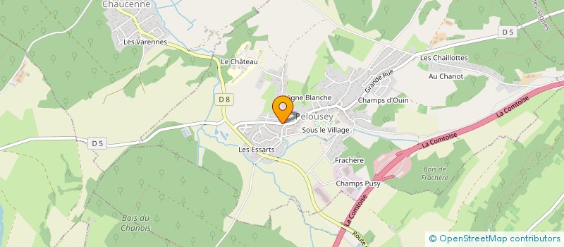 localisation de l'entreprise MONSIEUR HUGO GRUS à NOIRONTE