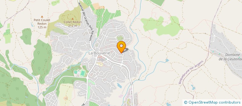localisation de l'entreprise MONSIEUR HUGO GUYOT-PAUTHE à ROQUEBRUNE-SUR-ARGENS